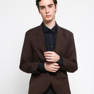 Gambar Jas Formal - Jas coklat tua- Jas dan Celana coklat Setelan Jas Pria - Jas Aja, M dari Blazer centre.id undefined 5 Tokopedia