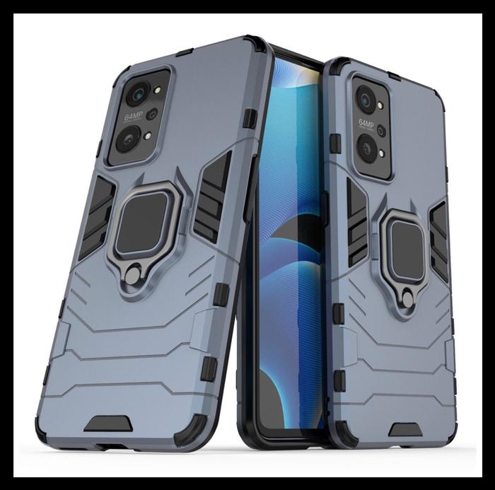 Gambar REALME GT NEO3 NEO 3 / 3T TRANSFORMER I-RING HARD CASE COVER CASING PC - BIRU NAVY, REALME GT NEO 3 dari Best Accesories Hp undefined Tokopedia