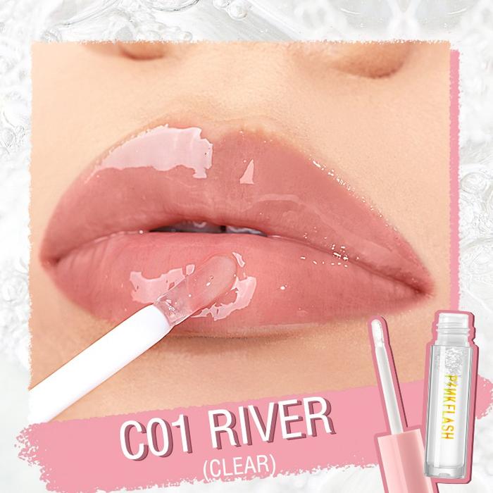 Gambar PINKFLASH #OhMyGloss Hydration Lip Gloss #PFL02 - C01 dari BEAUTY ENTITY undefined Tokopedia