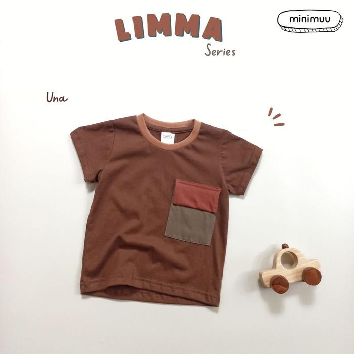 Gambar Minimuu Limma Series - Baju dan Celana Anak/ Kaos Katun Unisex/ Kaos - Una, S dari Harikoa undefined Tokopedia