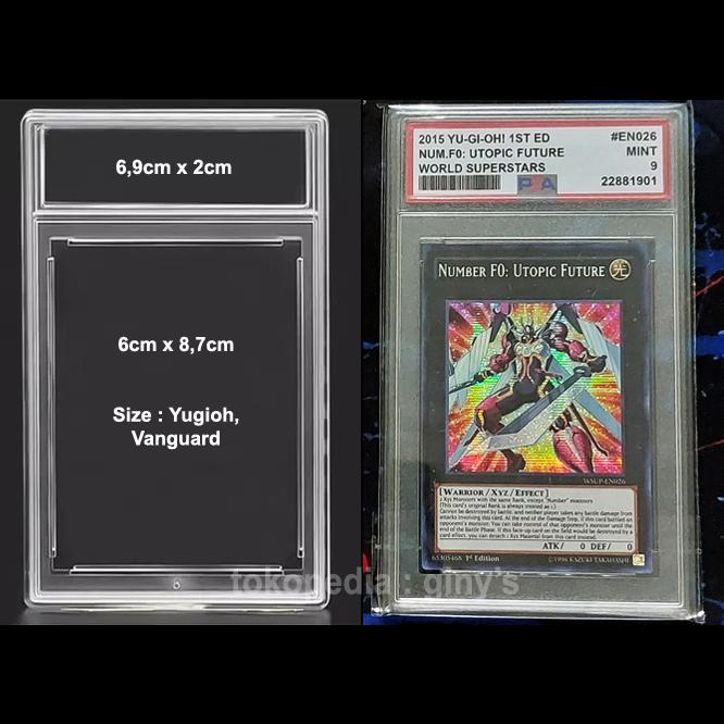 Gambar PSA Slab Guard / Slabguard ukuran Standar - Standard Size TCG - PSA CASE 3 dari ginycgstore undefined Tokopedia