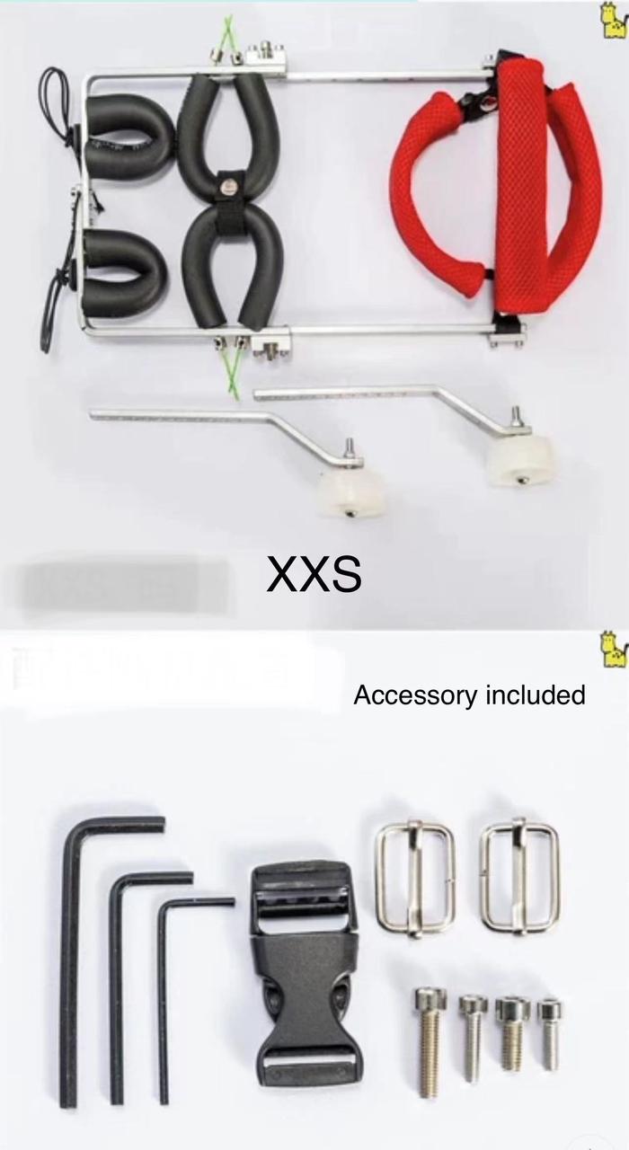 Gambar Dog Wheelchair Kursi Roda Anjing Kucing - 2 Wheels, L dari Victoria Pet Supply undefined Tokopedia