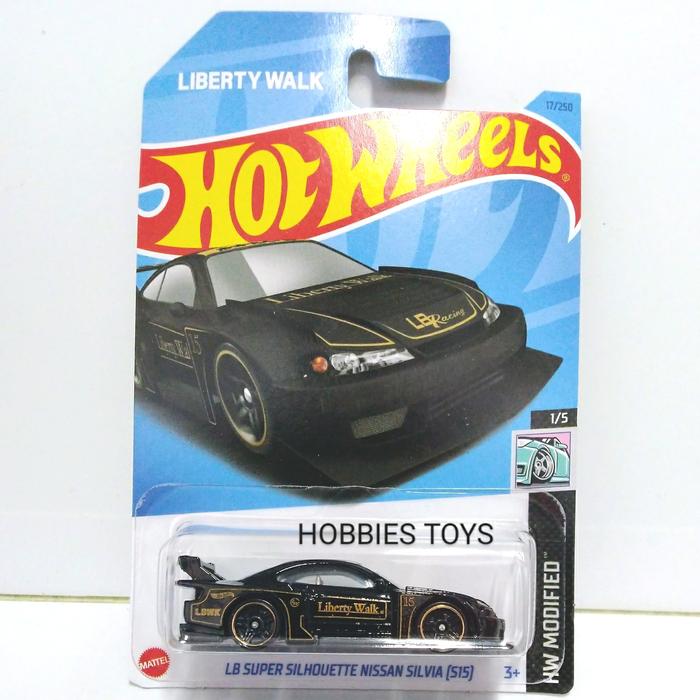Gambar Hot Wheels / Hotwheels Reguler LB Super Silhouette Nissan Silvia S15 - Hitam dari Kids Hobbies undefined Tokopedia