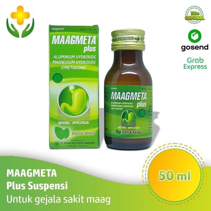 Gambar Maagmeta Plus Sirup 50 ml Obat Maag Tukak Lambung dari APOTEK BAROKAH MEDIKA undefined Tokopedia