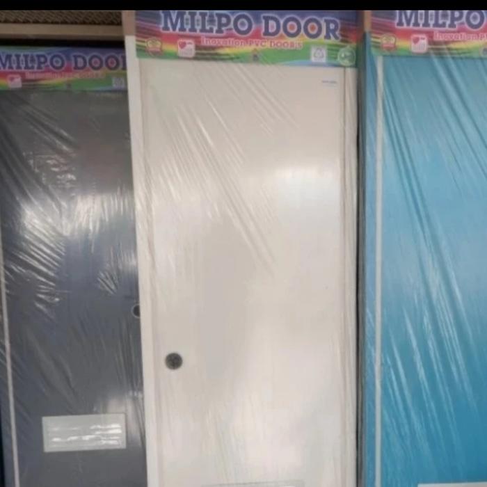 Gambar PROMO PINTU KAMAR MANDI POLOS PVC - Putih dari SUMBER KERAMIK&GRANIT CIKUDA undefined Tokopedia