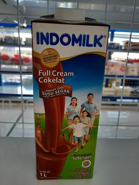 Gambar Indomilk UHT Susu Cream Choco coklat 1000 Ml dari NALAKTAKStore undefined Tokopedia