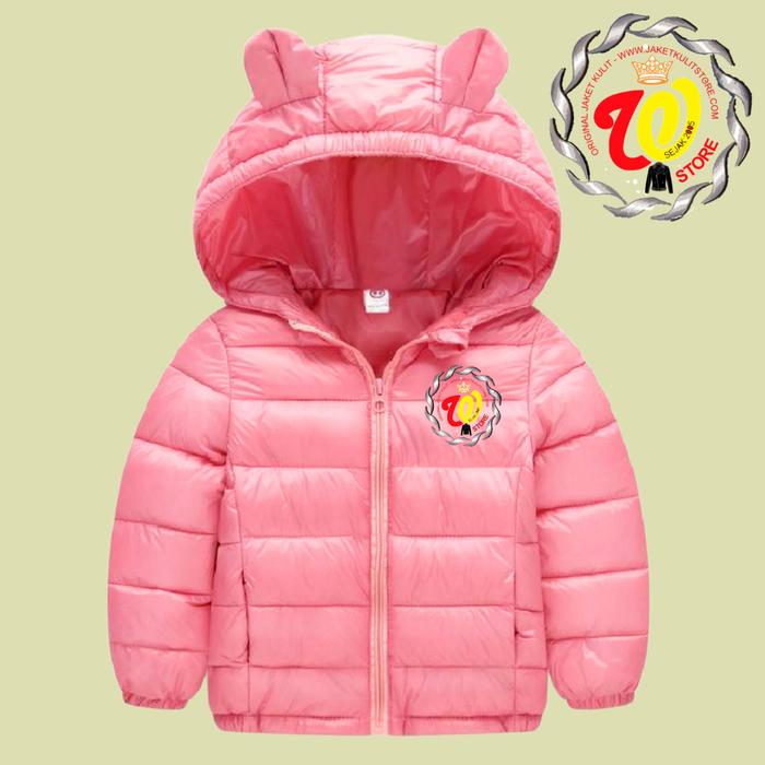 Gambar Jaket Anak 1-12 Tahun / Jaket Anak Perempuan 13 / Jaket Anak Cewek - Merah Muda, 9-10 tahun dari WARDAN JAKET undefined Tokopedia