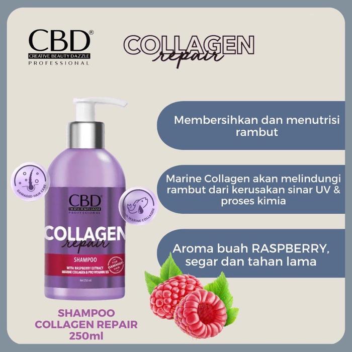 Gambar CBD Collagen Repair Series || Perawatan Rambut rusak - Shampoo 250ml dari Fulsya undefined Tokopedia