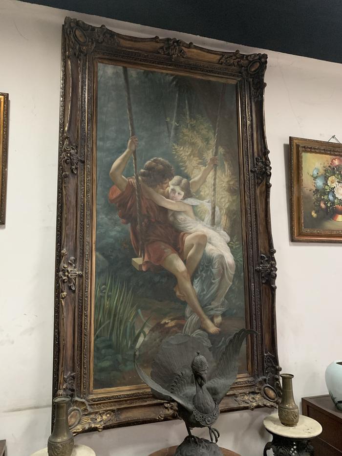 Jual Lukisan eropa classic ukuran besar 180cm - Jakarta Selatan - Khans