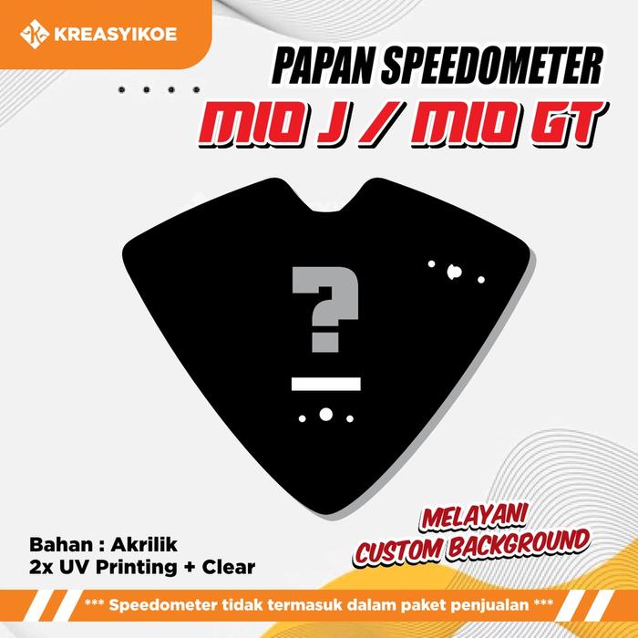 Gambar Papan Panel Speedometer Yamaha Mio J Mio GT - T-Custom dari CREWSPEED undefined Tokopedia