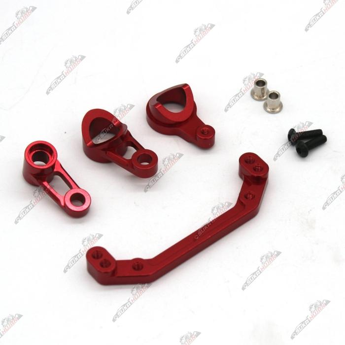 Gambar LC Racing PTG-2R / PTG-2 Chub Steering Rhub Set Option Parts Alu CNC - Steering Set, Merah dari Suka Hujan . undefined 3 Tokopedia
