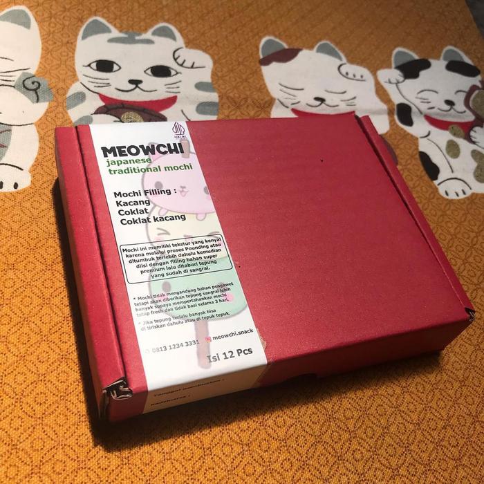 Gambar Meowchi japanese mochi made in bandung - 12 pcs dari retroactive.id undefined Tokopedia