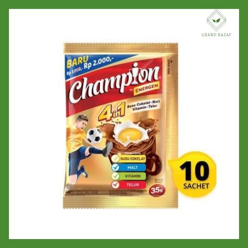Gambar ENERGEN Minuman Sereal & Susu 32 gr - Champion dari Grand Bazaf undefined Tokopedia