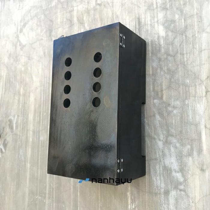 Gambar Box Cover Penutup Meteran Listrik Prabayar Token Box Panel listrik - Hitam dari Bintang Jaya1225 undefined Tokopedia