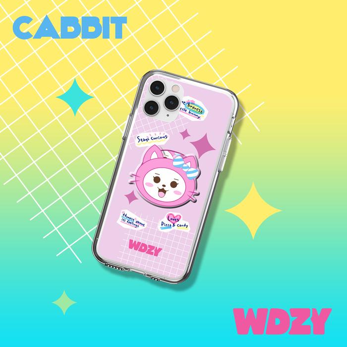 Gambar WDZY ITZY AESTHETIC ANTICRACK PHONE CASE WITH GRIPTOK - CABBIT, CASE ONLY dari Twse Supcase undefined Tokopedia