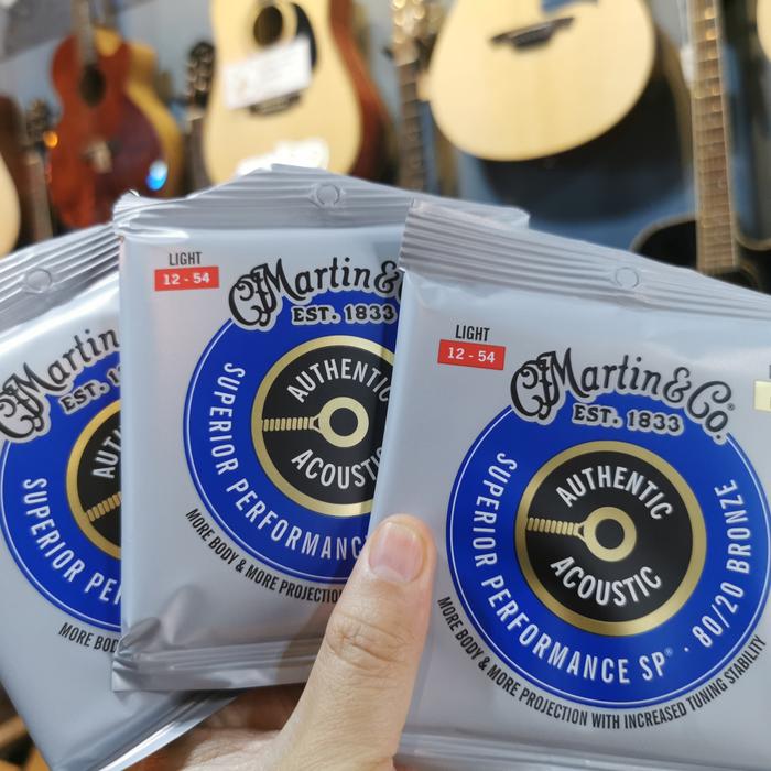 Gambar Senar Gitar Akustik Martin M140 1254 bronze dari Quinn Guitar Warehouse_NEW undefined Tokopedia