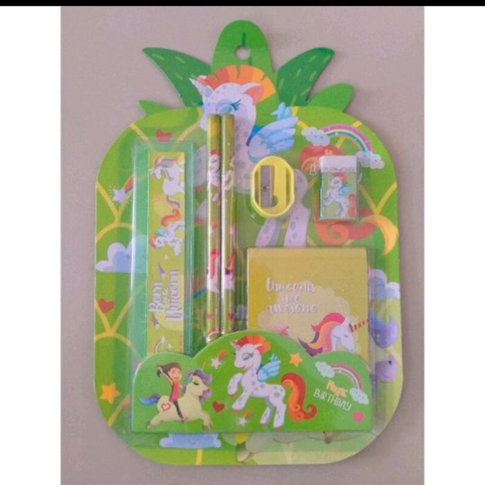 Gambar stationary set notebook - Hijau dari Citra Fancy undefined Tokopedia