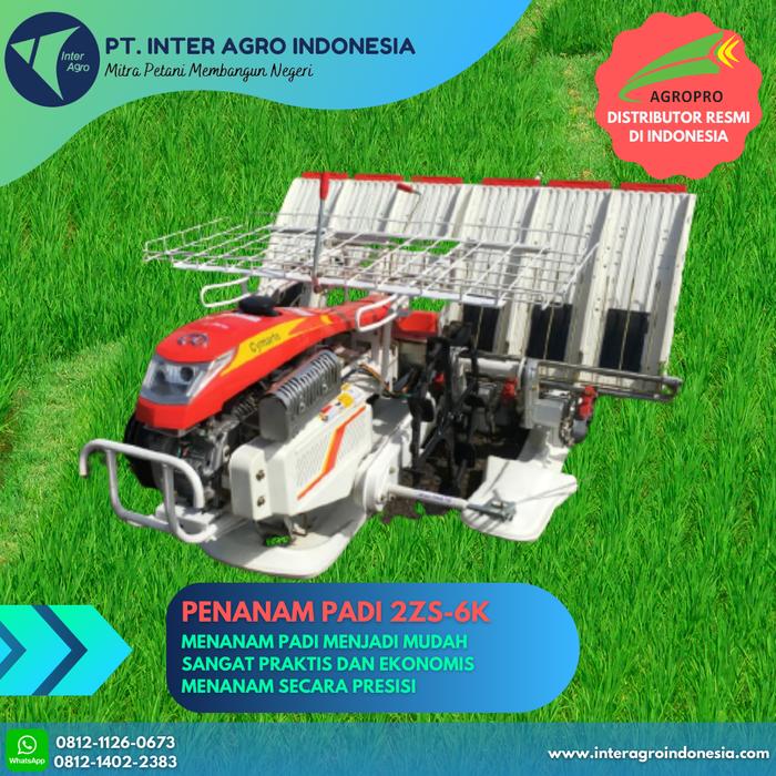 Jual ALAT TANAM PADI DENGAN 6 ALUR TANAM TIPE 2ZS-6K - Kab. Tangerang ...