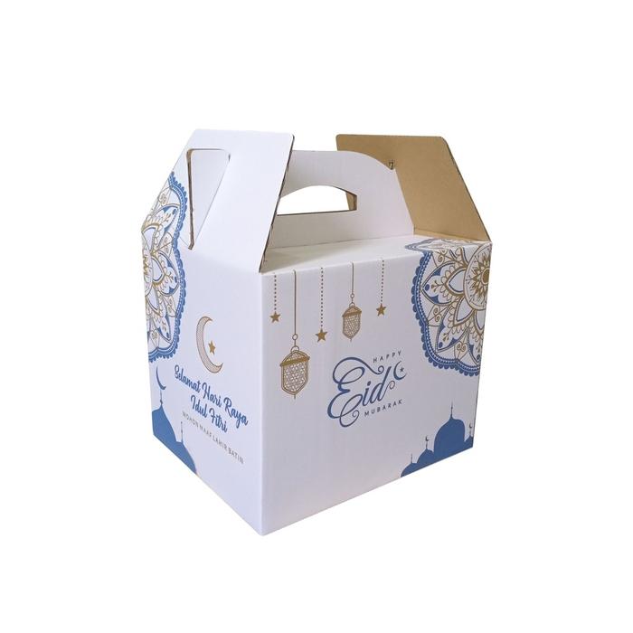 Gambar Parsel Ramadan Gift Box Hampers Jinjing Lebaran Kardus Idul Fitri 4 - Biru dari Gumilang Raya Packaging undefined Tokopedia