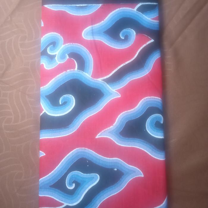 Gambar Kain Batik Printing Mega Mendung Biru Hitam - merahbiru dari Raisbatik undefined Tokopedia