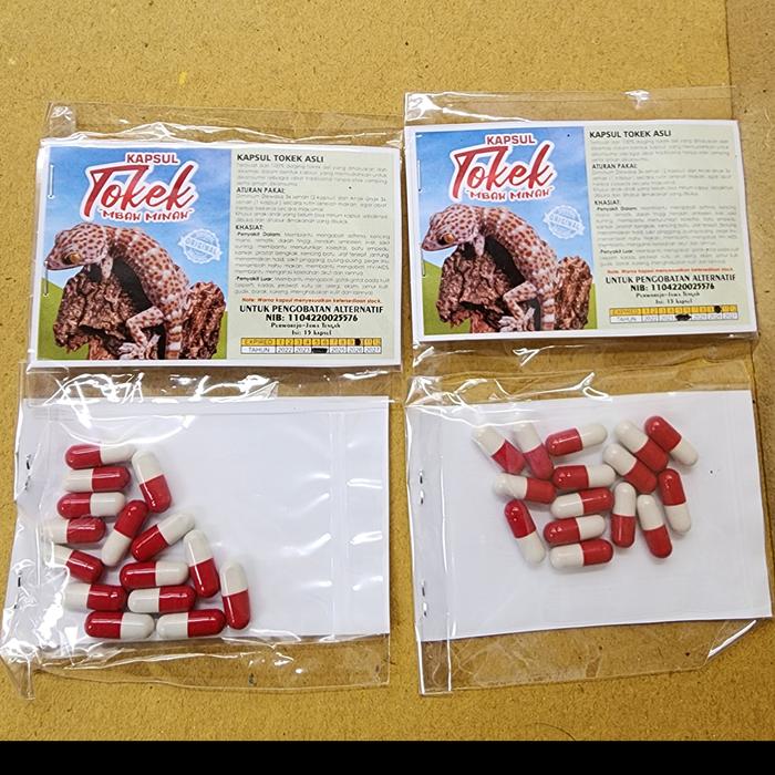 Gambar KAPSUL/MINYAK TOKEK MBAH MINAH HERBAL ASLI 100% OBAT JERAWAT/GATAL - 15 kapsul dari Azhar Shop7 undefined Tokopedia