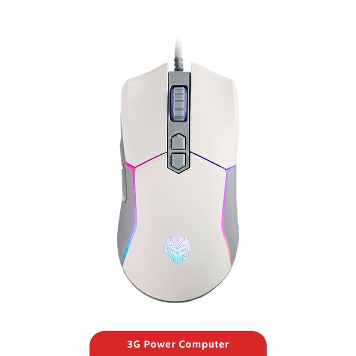 Gambar Rexus X16 Xierra RGB Macro 7D up to 7200 DPI Gaming Mouse - white dari KLA Computer undefined Tokopedia