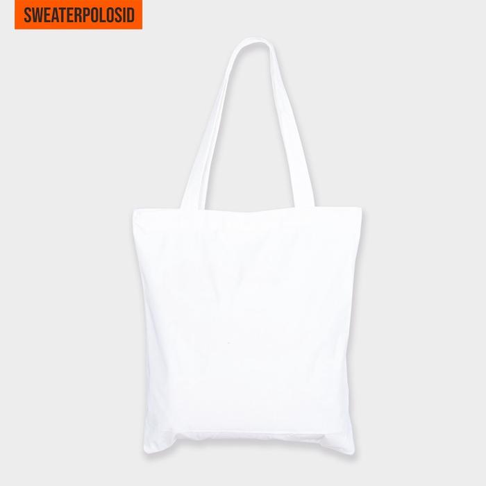 Gambar Totebag polos/tottebag kanvas polos murah - Putih dari victoria14 undefined Tokopedia