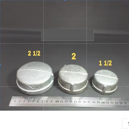 Gambar Galvanise Dop/Dop Besi/Cap/Tutup Pipa Drat Dalam - 1-1/2 inc dari vanzz sehati undefined Tokopedia