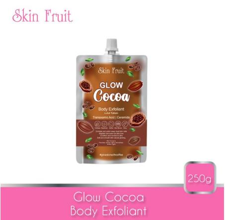 Gambar LULUR BADAN SKIN FRUIT GLOW BODY EXFOLIANT 250GR - BODY SCRUB - cocoa dari ONE-WAY STORE undefined Tokopedia
