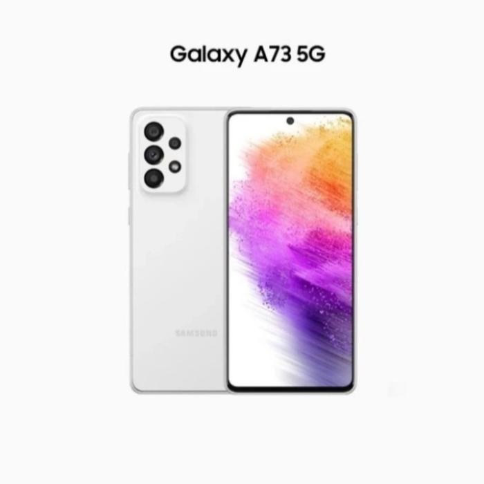 Gambar SAMSUNG A73 5G 8/256 BARU SEGEL RESMI SAMSUNG A73 8/256 GARANSI - Putih, 8GB/256GB dari PRO GADGET INDONESIA undefined Tokopedia