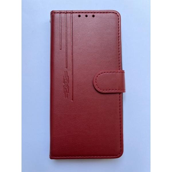 Gambar Flip Cover 02 Samsung A52 new - Maroon dari Toko Fairuz Cell undefined Tokopedia