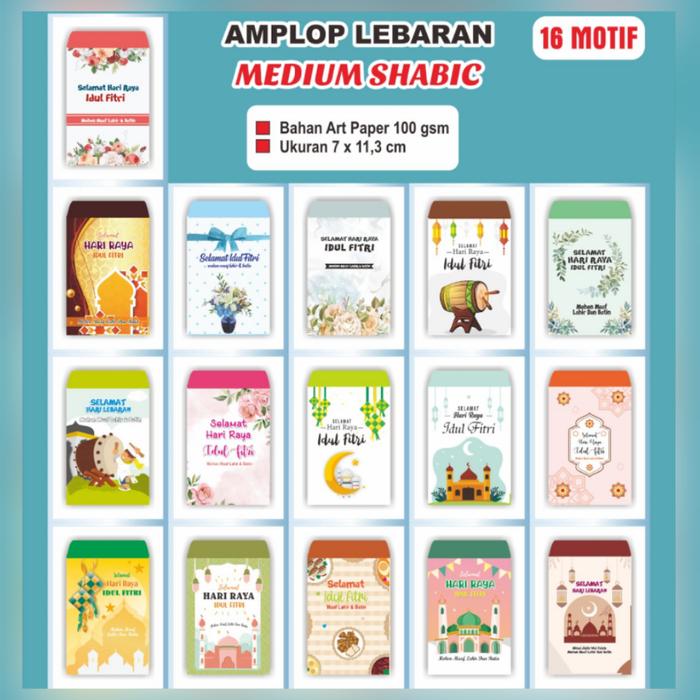 Gambar amplop lebaran - Medium (7x11) dari UyanShop undefined Tokopedia