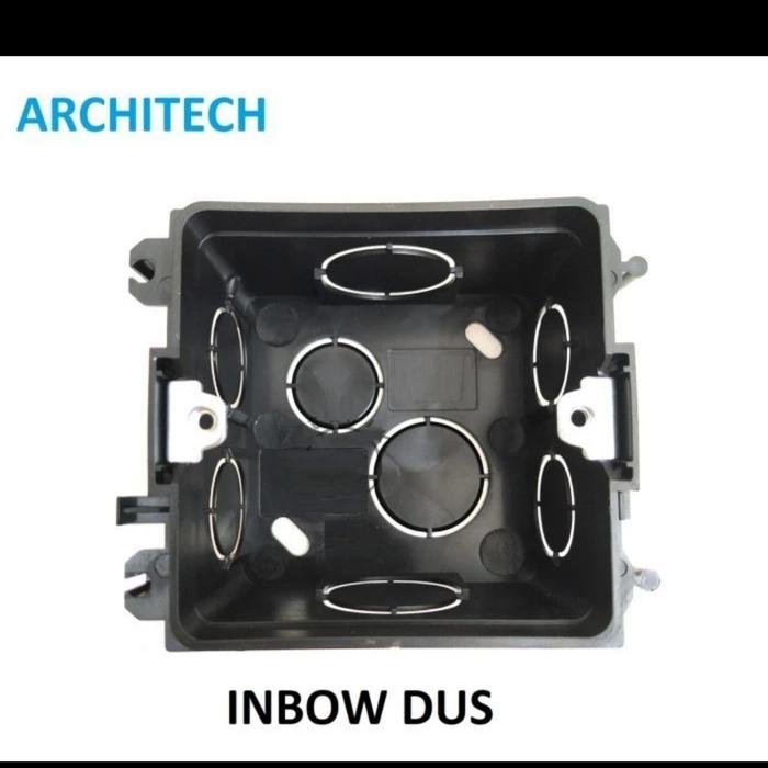 Gambar saklar sakelar stop kontak architect VENUS SILVER INBOW A69 SERIES - INBOW DUS dari eco led lighting undefined Tokopedia