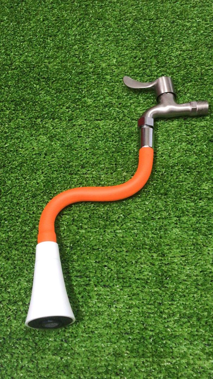 Gambar Paket keran+selang fleksibl 360+saringan terompet I31 - KRAN+TROMPT PTH, SELANG 20CM dari Dunia Acc shop undefined Tokopedia