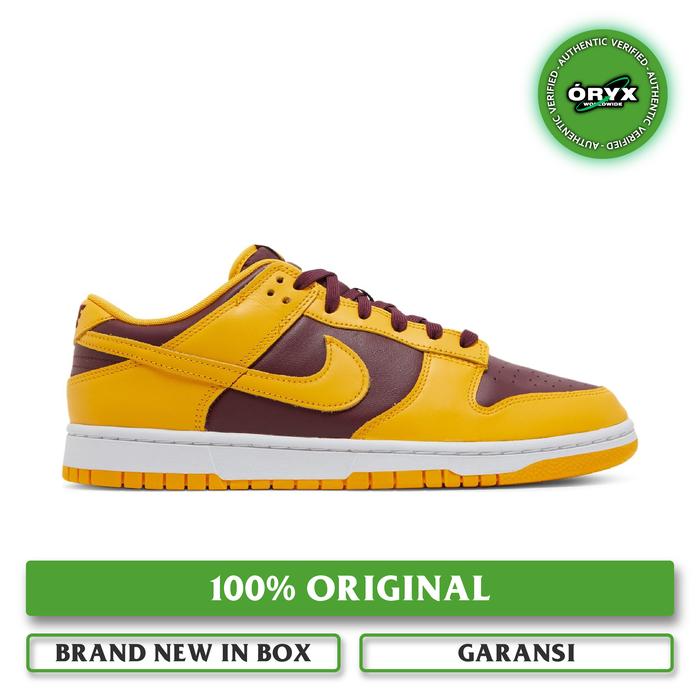 Nike Dunk Low Arizona State University Gold White Deep Maroon