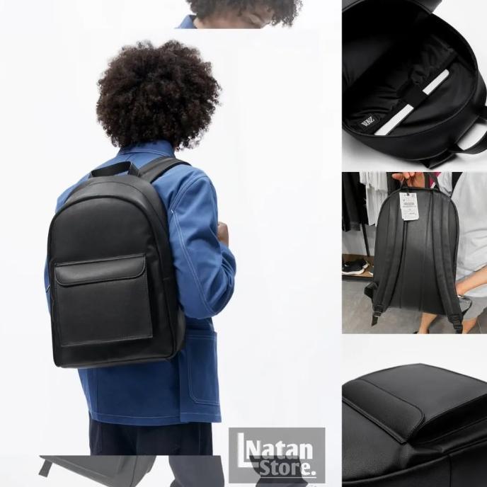 Gambar Tas Zara Leather Flap / Tas Pria Original / Tas Ransel Pria / Tas Pria dari Ryan Effendi undefined Tokopedia