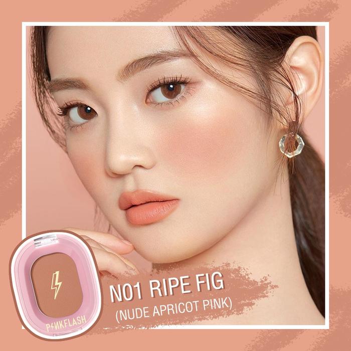 Gambar PINKFLASH Soft Pigment Blush | Blush On - N01 dari MYU Cosmetic undefined Tokopedia