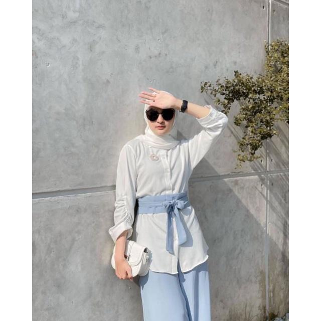 Ootd Hijab Obi Belt Promo [Demore] Gaudy Dress Wanita Dewasa - Main Image