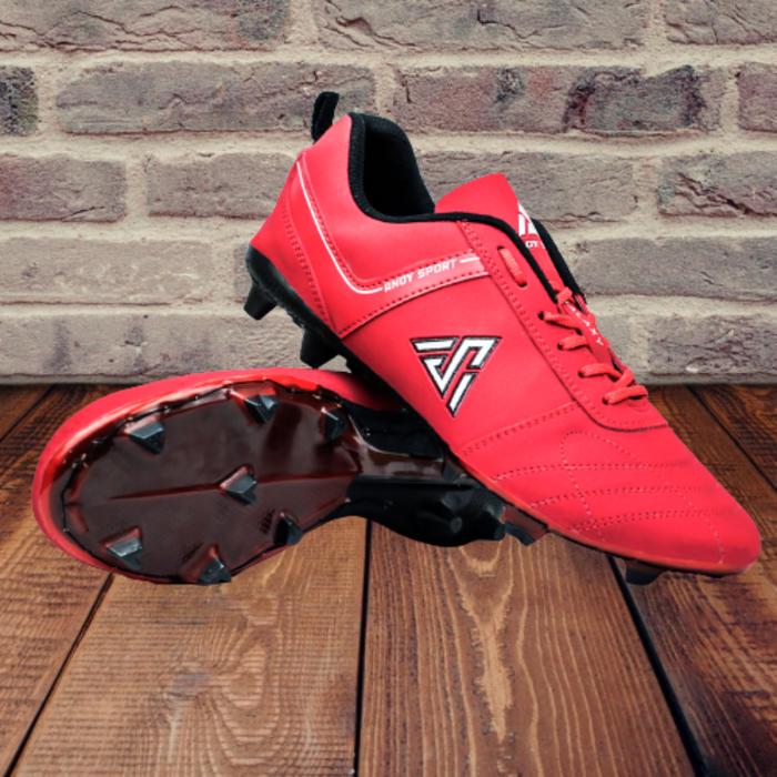 Gambar Sepatu Sepak Bola Anoy Football Sport Olahraga Soccer Shoes Terbaru - Merah, 40 dari Nieva Fashion Shop undefined Tokopedia