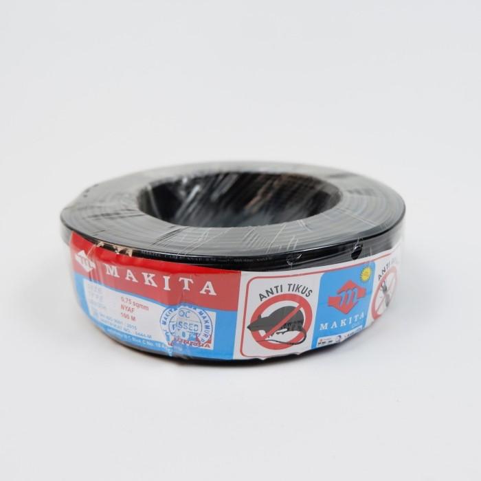 Gambar Kabel Makita 0,75 Serabut NYAF 100 Meter - Hitam dari Eltra Abadi undefined Tokopedia