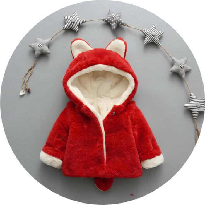 Gambar Jaket bayi jaket tebal anak/ hoodie coat/ baby mantel/ jaket LYME JK8 - Merah, 80 dari FSINDO GROSIR undefined Tokopedia