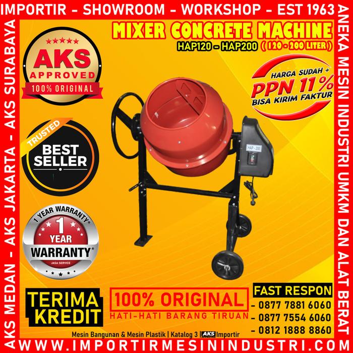 Jual Mesin Pengaduk Semen Molen Mixer Mini Machine - Jakarta Utara ...
