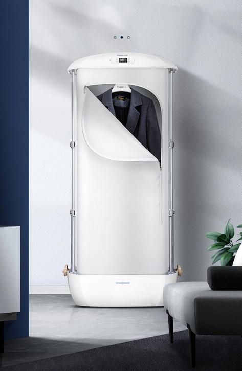 Gambar Mesin Setrika Uap UV Portable Dapat Dilipat Otomatis 900W 220V - Putih dari Qualitex undefined Tokopedia