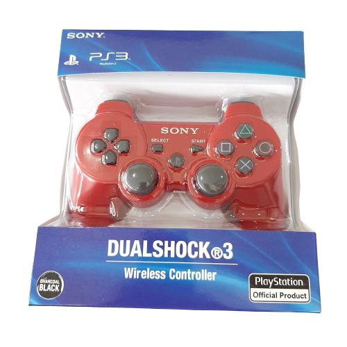 Gambar Dualshock 3 / DS3 / Gamepad / Stick PS3 Wireless Original Pabrik OP - Merah Dgn Dus dari EATECHIES Store undefined Tokopedia