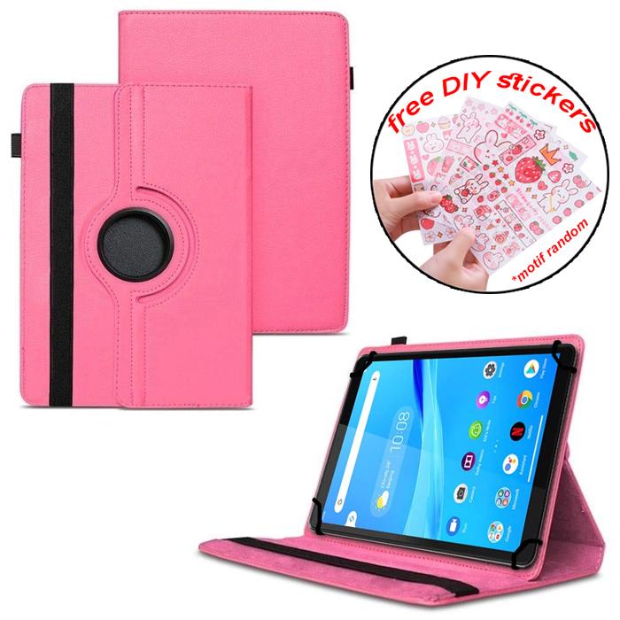 Gambar Universal Case Tab Tablet 7 8 9 10 Inch PC Galaxy Android Kesing Cover - HOT PINK, 7 - 8  INCH dari Maxxi Computer undefined Tokopedia