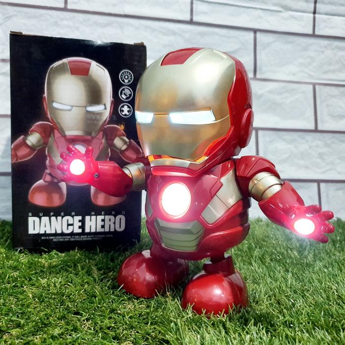 Dancing Toy Iron Man Dancing Robot Iron Man Hero Marvel Avengers