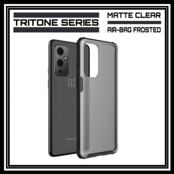 Gambar ONEPLUS ONE PLUS 9 / 9 PRO / 9R TRITONE ORIGINAL MATTE HARD CASE - HITAM., ONEPLUS 9 PRO dari Original Shop Nillkin undefined Tokopedia
