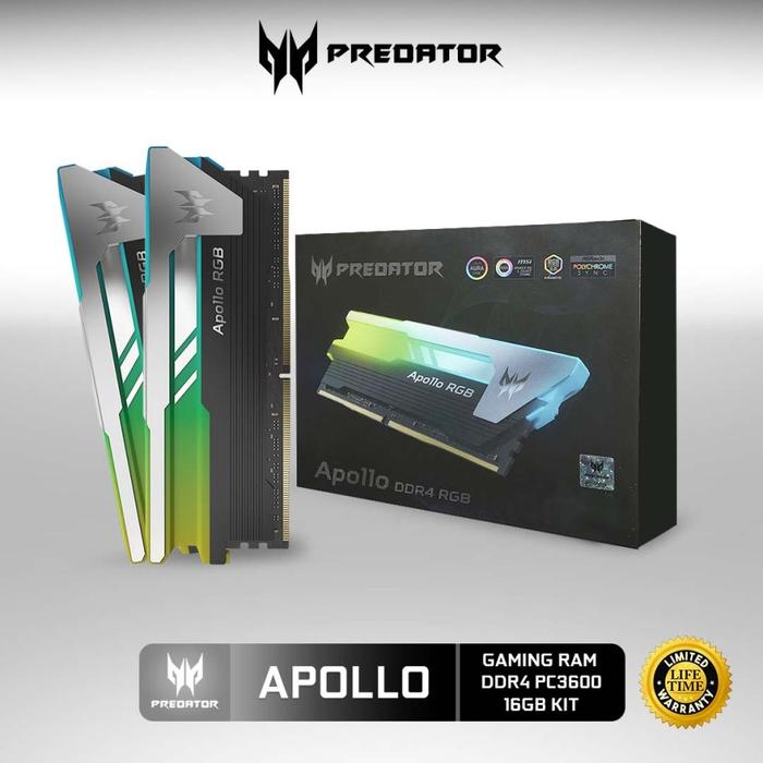 2x8 3200mhz 16gb Ram Hyperx Predator Ddr4 Rgb 3200mhz Jual ACER