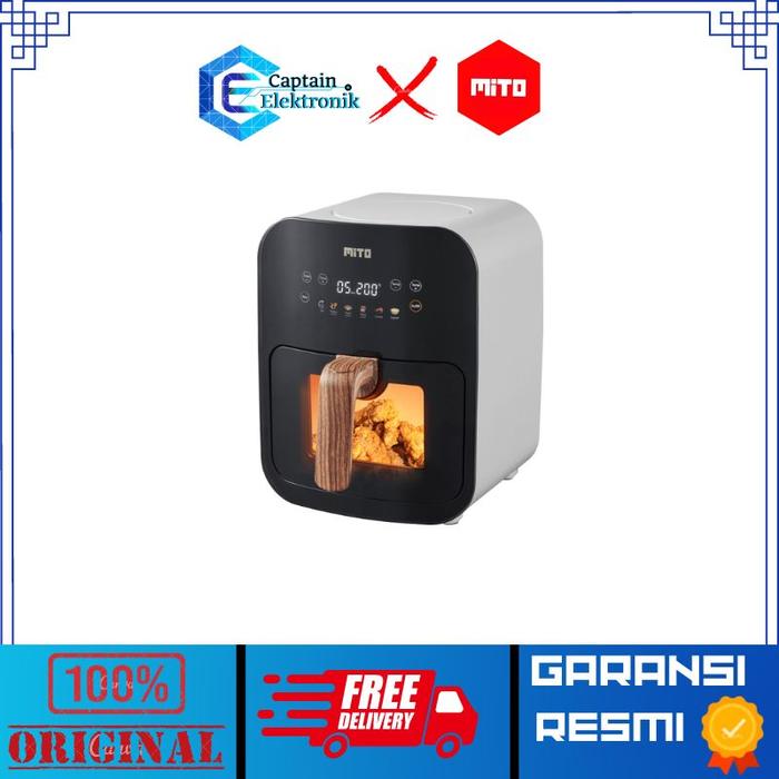 Gambar MITO air fryer Crystal Series Digifry AF8 Airfryer Digital AF 8 AF-8 - White / Putih dari Gate Of Elektronik undefined Tokopedia