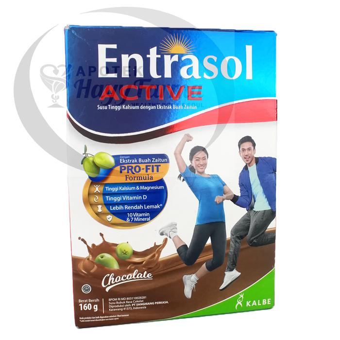 Gambar Entrasol Active Coklat & Vanilla Latte 160g - Vanilla Latte dari Apotek Hayy Farma undefined Tokopedia